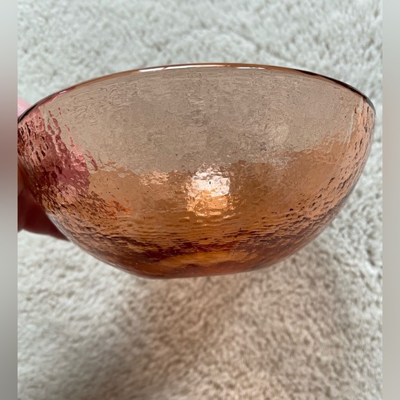 Fire & Light | Copper 6” Glass Soup Salad Bowl - Picture 8 of 8